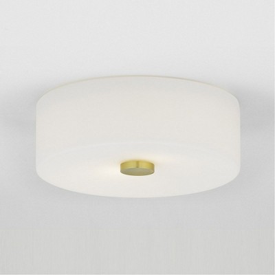 Mitzi Sophie 3 - Light Flush Mount in  Polished Nickel Opal Acid-Etched Shade