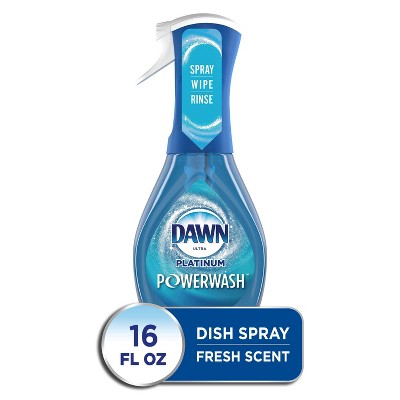 Dawn Platinum Powerwash Dish Spray, Dishwashing Soap - Fresh Scent, 16oz