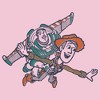 Girl's Toy Story Woody and Buzz Fly With Me T-Shirt - 2 of 4