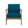 Infurnic Patio Seating Sets Modern Outdoor Furniture Set Featuring Unique Design,Perfect for Gardens, Living Spaces, Blue, 28.25"*28"*32.75" - 2 of 4