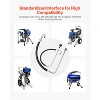 VEVOR Suction Hose Tube and Reflux Line Sets, Aluminum Alloy an Rubber Suction Hose and Reflux Line Set, Paint Sprayers Tool Part, Black - 3 of 4