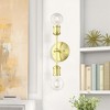 Livex Lighting Lansdale 2 - Light Vanity in  Satin Brass - 4 of 4