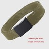 Anna-Kaci Women's Outdoor Nylon Waist Belt with Adjustable Buckle - 4 of 4