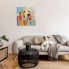 Stupell Industries Abstract Dog Portrait, 30" x 30" - 2 of 4