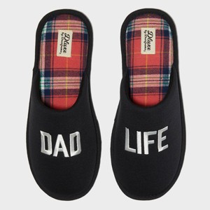 dluxe by dearfoams Men's Dad Slide Slippers - 1 of 4