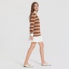Women's Long Sleeve Mini Polo Dress - A New Day™ - 3 of 4