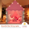SUGIFT Kids Play Tent House with Lights Large Indoor Outdoor Playhouse with Cotton Mat Breathable Fabric - 2 of 4