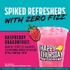 Happy Thursday Raspberry Dragonfruit Spiked Refresher - 12pk/12 fl oz Cans - 3 of 4
