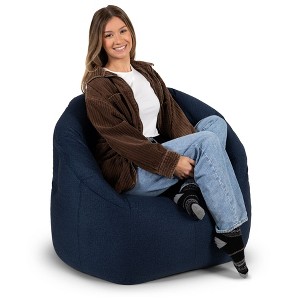 Big Joe Milano Bean Bag Chair, Multiple Fabrics and Colors, All Ages - 1 of 4
