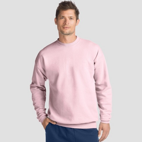 True Classic Heather Dusty Pink Crew Neck T-Shirt | Cotton Blend | Athletic Cut | 2XL / 2XL