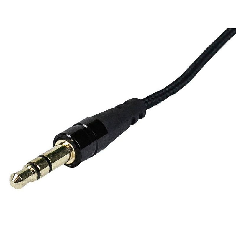Monoprice Enhanced Bass Hi-Fi Noise Isolating Earbuds Headphones - Black, Gold-Plated 3.5mm Stereo Plug, 2 of 7