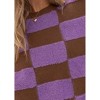 Women's Old Faithful Checker Sweater - Pretty Garbage - 2 of 4