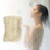 Unique Bargains Bathroom Jute Bath Loofahs 5.47"x3.82"x1.85" Beige 1 Pc - 2 of 4