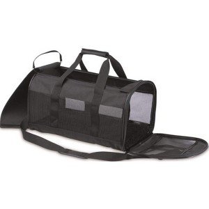 Petmate Soft Sided Kennel Cab Pet Carrier - Black(Large)- DS - 1 of 4