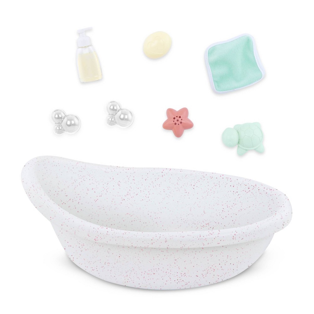 LullaBaby Doll Bathtub & Accessories Set