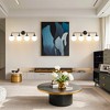 POWLIG Dimmable Vanity Light – Modern Bathroom Fixture with 5.9" Opal Glass Globes - 4 of 4