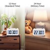 REGALWOVEN Digital Battery Powered Plastic Auto-Sensor Night Light Alarm Clock 5.3"L x 1.8"W x 3.0"H 1 Pc - 4 of 4