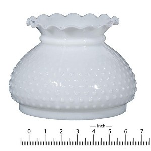 Opal Hobnail 6" Glass Lamp Shade - 1 of 4