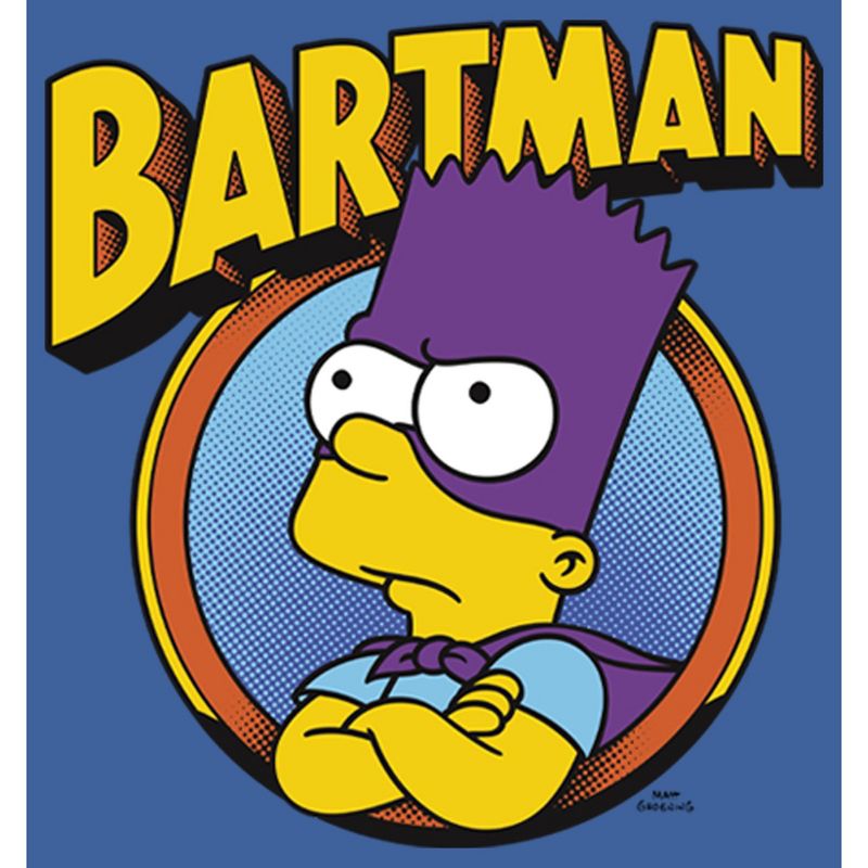 Women's The Simpsons Bartman Racerback Tank Top, 2 of 5