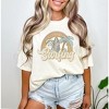 Simply Sage Market Women's Let's Go Surfing Short Sleeve Garment Dyed Tee - 2 of 2