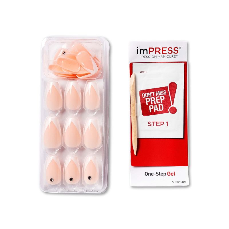 imPRESS Press-On Manicure Press-On Nails - So French - 30ct, 4 of 16