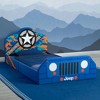 Delta Children Jeep Upholstered Twin Bed - 2 of 4
