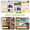 LunaLulinlk Drink Organizer for Fridge 3 Pack-White Automatic Pusher Glide,12oz 16oz 20oz-Soda Dispenser for Fridge-Holds up to 15 Cans - 3 of 4