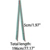 Allegra K Women's Skinny Solid Color Long Scarves Neckerchief 77.17" X1.97" - 2 of 4