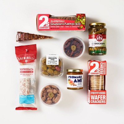 Gourmet Dash Charcuterie Accompaniment Starter Kit Party Platter - 51.5oz