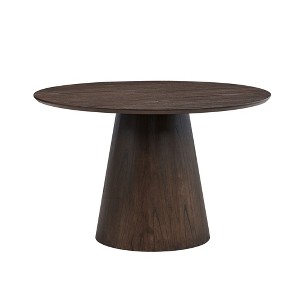 Maliang 47.24'' Round Modern Style Wood Dining Table for Kitchen, Cafe - 1 of 4