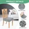 Unique Bargains Polyester Spandex Waterproof Durable Dining Chair Slipcovers - 2 of 4