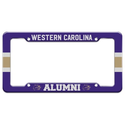 Western Carolina University Alumn License Plate Tag Frame