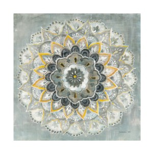 Trademark Fine Art -Danhui Nai 'Sunburst Mandala' Canvas Art - 1 of 4
