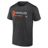 VF Baltimore Orioles Men's Moisture Wicking Active Fabric Short Sleeve  T-Shirt Gray