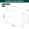 Unique Bargains Double Sided Fujifilm Mini Picture Acrylic Fridge Magnetic Frames 2 Pcs - 2 of 4