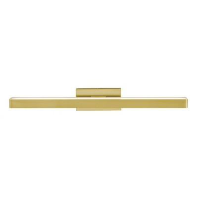 Brock 24" Satin Brass LED Vanity Light