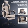 Gaming Chair with Massage,Ergonomic PC Gaming Chair with Footrest Comfortable Headrest and Lumbar Support - 2 of 4