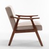 NicBex Accent Chair Modern Living Room Chair with Solid Wood Frame Lounge Chair for Bedroom, Reading Room - 4 of 4