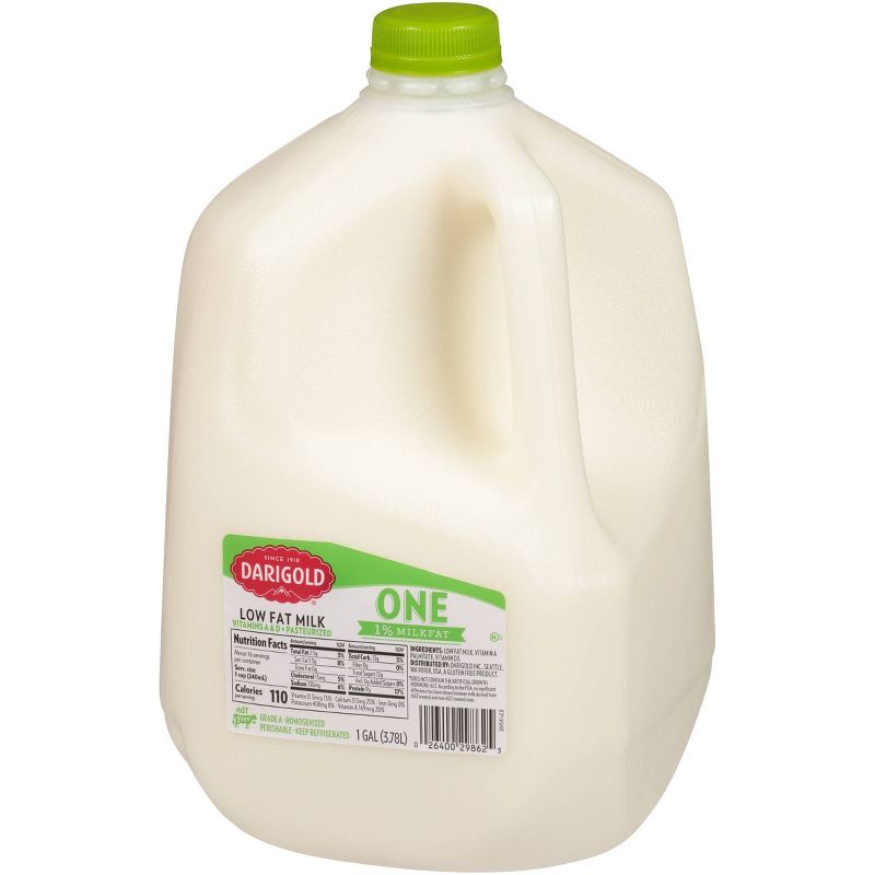 Darigold 1% Milk - 1gal, 3 of 4
