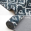 Washable Area Rugs for Living Room Bedroom Decor Modern Trellis Carpet Non Skip Floor Mats Distressed Large Rug for Dining Room Office - 3 of 4