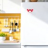 Unique Bargains Decorative Magnets Magnetic Fridge Irregular Shape Crab-Design 1Pc - 2 of 3