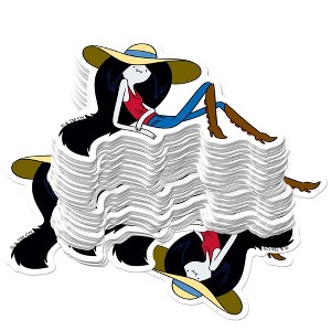Adventure Time Marceline 100ct Vinyl Large Deluxe Stickers Variety Pack - 1 of 4