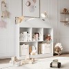 Jojoka Kids Bookshelf White Toy Storage Organizer 5-Cubby Bookcase,White - 4 of 4