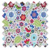 Bacati - Botanical Throw Pillow - 4 of 4