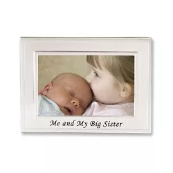 Lawrence Frames Sentiments Collection Me & My Big Sister 4" x 6" Metal Picture Frame 506164