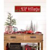 Lomsoe Christmas Village Metal Tin Sign Christmas Plaque Sign Vintage Wall Decoration Home Bar Kitchen Wall Art Sign 4x16 Inch Christmas Gift - 4 of 4