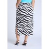 ELOQUII Women's Plus Size Printed Midi Skirt - 4 of 4