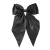 scünci Elite Large Bow Barrette Hair Clip - All Hair - Black - 4 of 4