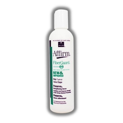 Avlon Affirm FiberGuard Preservo Strengthening Serum | Retards breakage and shedding, preserves strength and elasticity - (8 oz)