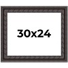 PosterPalooza | 3.5" Wide Ornate Black Picture Frame - UV Acrylic, Backing Board, Hanging Hardware Included - 2 of 4